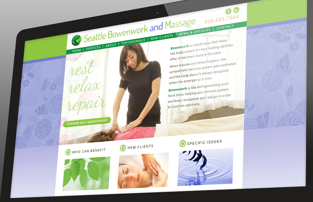 Client: Seattle Bowen Work + Massage